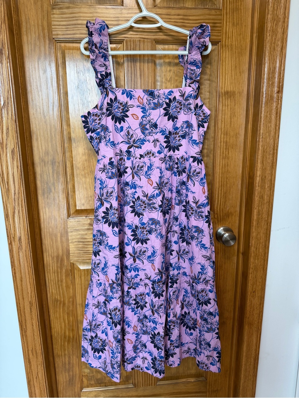 NWT J Crew Summer Sleeveless Midi Dress- Size 14